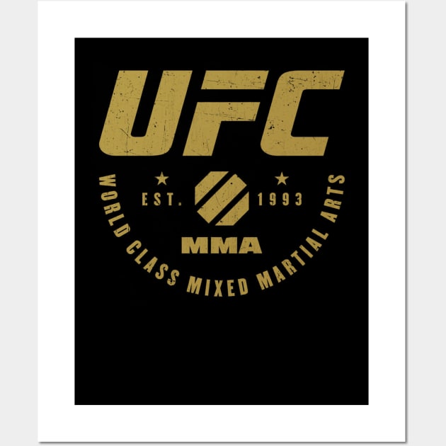 UFC World Class MMA Wall Art by ganisfarhan